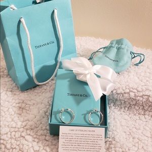Tiffany T Wire Hoop Earrings